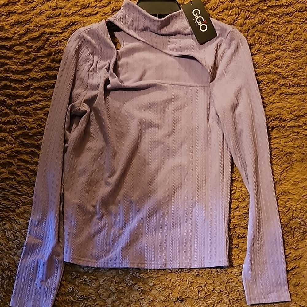 Gigio Lavender Long Sleeve Tee